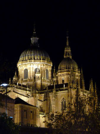 Cathedral of Salamanca in Spainの写真素材