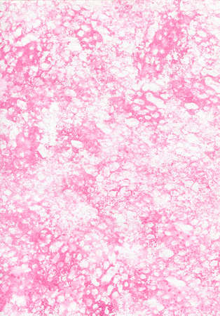 Abstract pink background. White and pink spots and dots. Texture of sea coral or marble.の写真素材