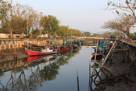 fishing boatのeditorial素材