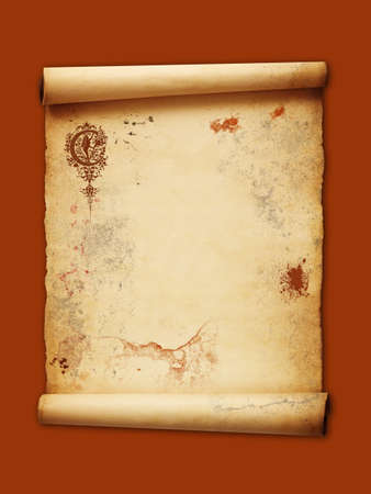 old grunge papyrusの写真素材