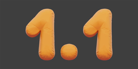 7.7 sale golden inflatable Helium foil numbers bread balloons style. vector illustration eps10のイラスト素材