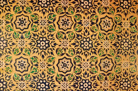 Thai style background pattern textureの写真素材