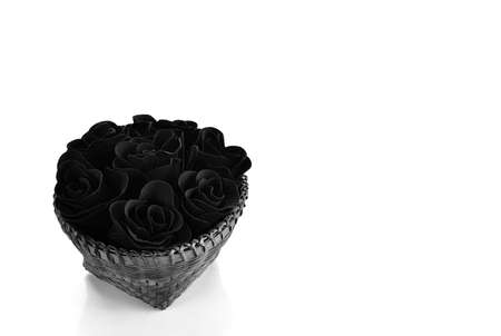 Valentine day and rose on backgroundの写真素材