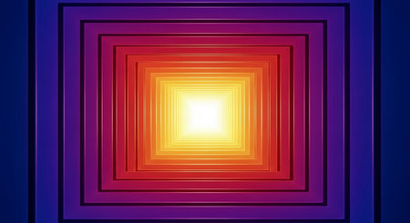 Abstract background with bright neon lines. Vector illustration. Eps 10.の素材