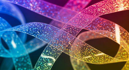 abstract fractal background a computer-generated 2D illustration, textureの素材