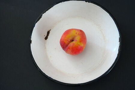 Plum on plateの写真素材