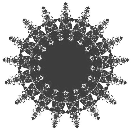 Lace design element vector patternのイラスト素材