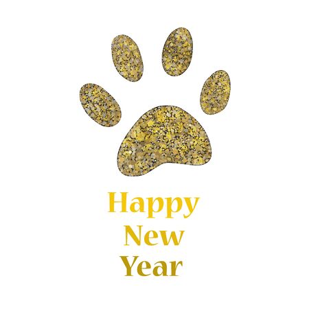 Happy New Year Greeting Cardのイラスト素材