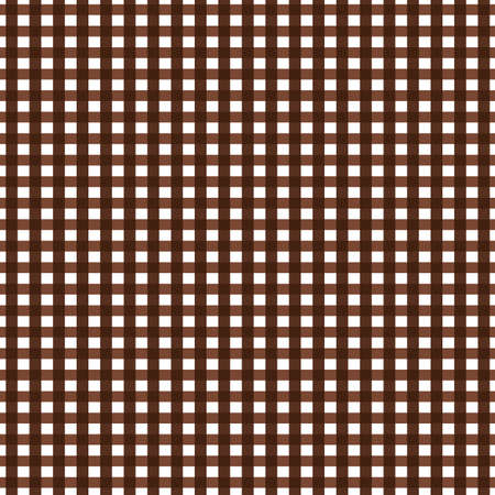 Plaid pattern chocolate brownのイラスト素材