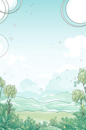vector background . Concept for the International Day of Peace. ecologically flourishing planet. a light backgroundの素材