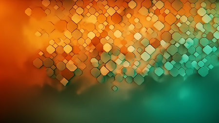 abstract background with bokeh defocused lights and stars.の素材