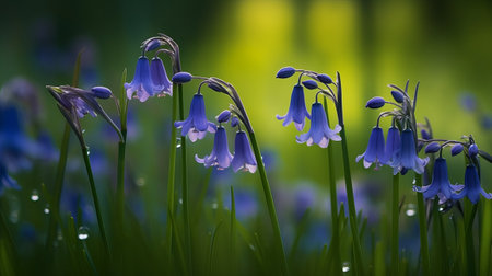 Bluebells (Hyacinthoides non-scripta)の素材