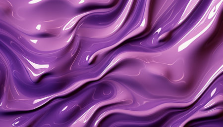 Purple liquid texture. Abstract background. 3D rendering illustration.の素材