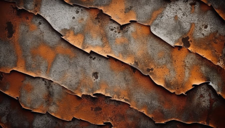 Rusty metal background. Grunge rusty metal texture. Rusty metal backgroundの素材