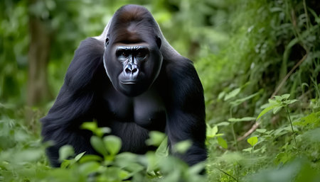 Lowland Gorilla (Gorilla gorilla gorilla gorilla gorilla)の素材