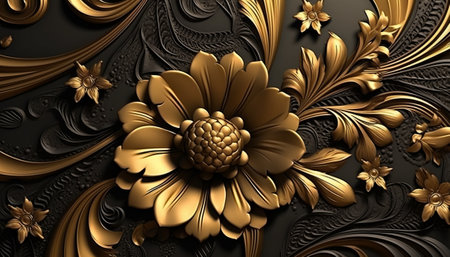 3D illustration of abstract geometric composition,digital artwork for creative graphic designの素材