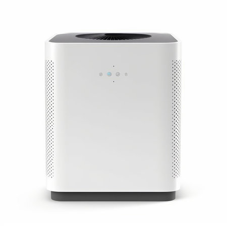 Modern white computer isolated on a white background. 3d rendering.の素材