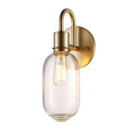 Vintage light bulb isolated on white background. 3D rendering.の素材