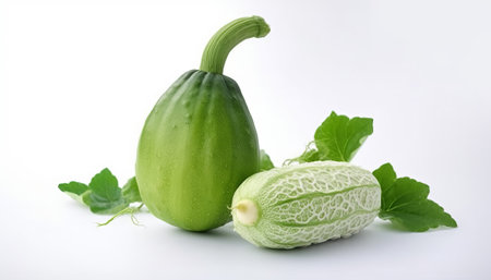 Cucumis sativus, bitter melon, gourdの素材