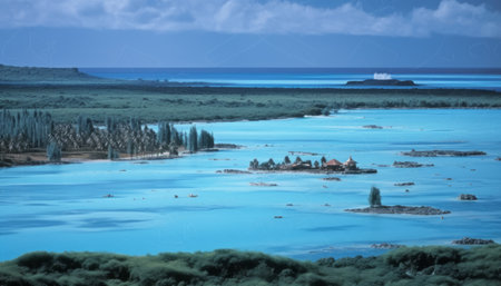 in  australia the concept of relax in the lagoon like paradiseの素材