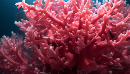 Close up of a coral reef in the Red Sea, Egypt.の素材