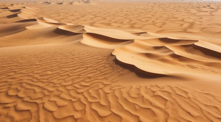 Sand dunes in the Sahara desert, Morocco, Africa, North Africaの素材