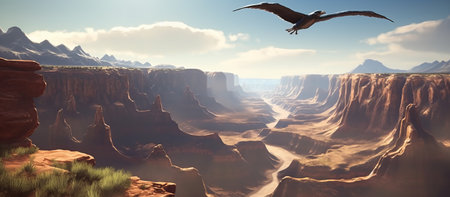 Canyonlands National Park, Utah, USA. 3D renderingの素材