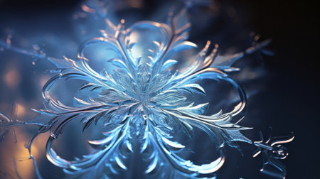 Macro closeup of fractal flower, digital artwork for creative graphic designの素材