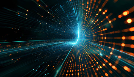 3D abstract fractal background.Fractal is never-ending pattern.Fractals are infinitely complex patterns that are self-similar across different scalesの素材