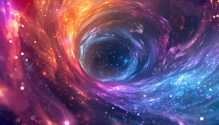 Abstract fractal. Fractal art background for creative design. Decoration for wallpaper, desktop, poster, cover booklet. Print for clothes, t-shirt. Creative illustration for designの素材
