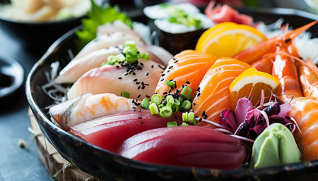 Sashimi Sashimi - Japanese food style,selective focusの素材