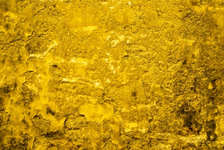 Background of old orange painted wallの写真素材