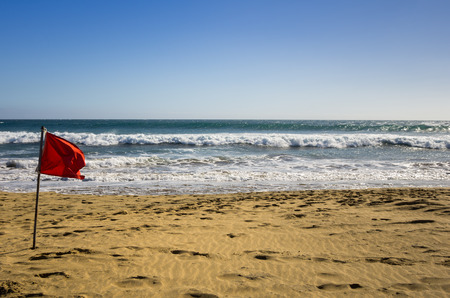 The coast of Atlantic ocean, Gran Canaria, Canary islands, Spainの写真素材