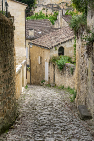 Saint-Emilion - one of the main red wine production areas of Bordeaux region, France.