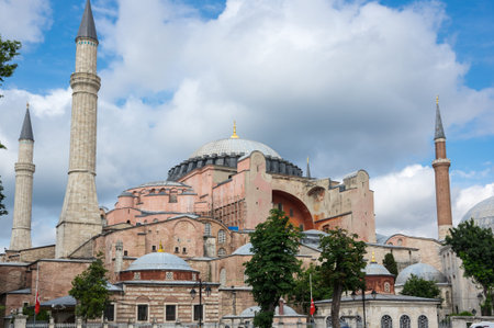 Hagia Sophia was a Greek Orthodox Christian patriarchal basilica (church), later an imperial mosque,...