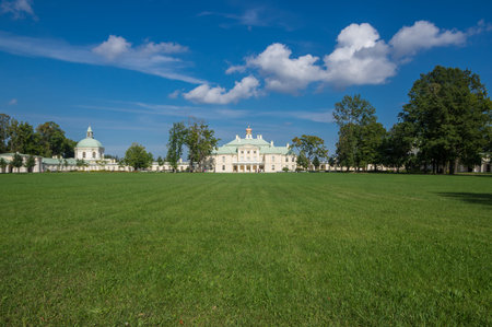 Oranienbaum is a Russian royal residence, located on the Gulf of Finland west of Saint Petersburg, Russia. The Palace ensemble are UNESCO World Heritage Sitesのeditorial素材
