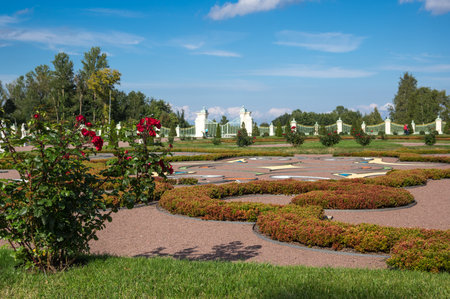 Oranienbaum is a Russian royal residence, located on the Gulf of Finland west of Saint Petersburg, Russia. The Palace ensemble are UNESCO World Heritage Sitesのeditorial素材
