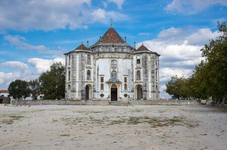 Santuario do Senhor Jesus da Pedra (Our Lord Jesus of the Stone Sanctuary) in Obidos, Portugalの写真素材