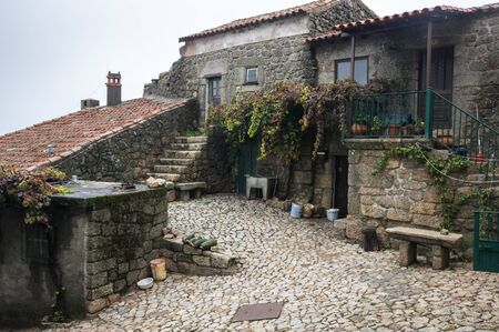 Monsanto is a village popularly known as "the most Portuguese village of Portugal" in a class of twelve classified historic villages in Portugalの写真素材