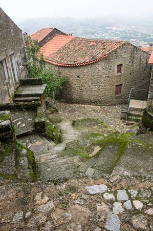 Monsanto is a village popularly known as "the most Portuguese village of Portugal" in a class of twelve classified historic villages in Portugalの写真素材