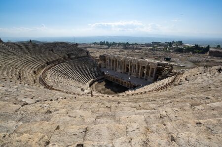 Ruins of Hierapolisの写真素材