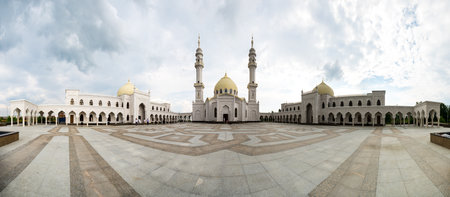 BULGAR, RUSSIA - JULY 19, 2018: Temple of All Religions in Kazan, capital of Republic Tatarstan, Russiaのeditorial素材