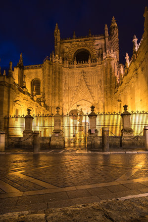 The Cathedral of Saint Mary of the See, better known as Seville Cathedral, is a Roman Catholic cathedral in Seville, Andalusia, Spainのeditorial素材