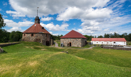 Korela Fortress at the town of Priozersk, Leningrad Oblast, Russia