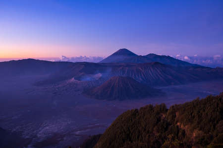 Bromo Tengger Semeru National Park in East Java, Indonesiaの写真素材