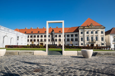 BUDAPEST, HUNGARY - 15 OCTOBER, 2019: View of the historical center of Budapest, capital of Hungaryのeditorial素材