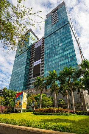 HO CHI MINH, VIETNAM - FEBRUARY 18, 2020: Street of Ho Chi Minh City, formerly (and still commonly) known as Saigon, the largest city in Vietnamのeditorial素材