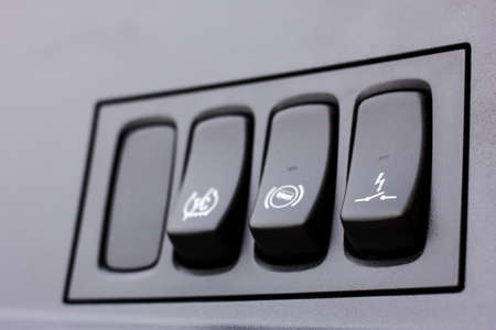 switch in a truckの写真素材