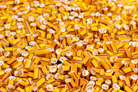 A lot of candies in candy factory の写真素材
