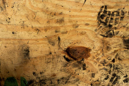 dirty wood board, background and textureの写真素材